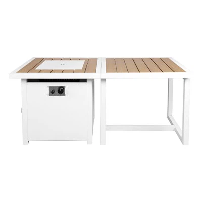 Pwll Tân Propan gyda Storfa Tanc